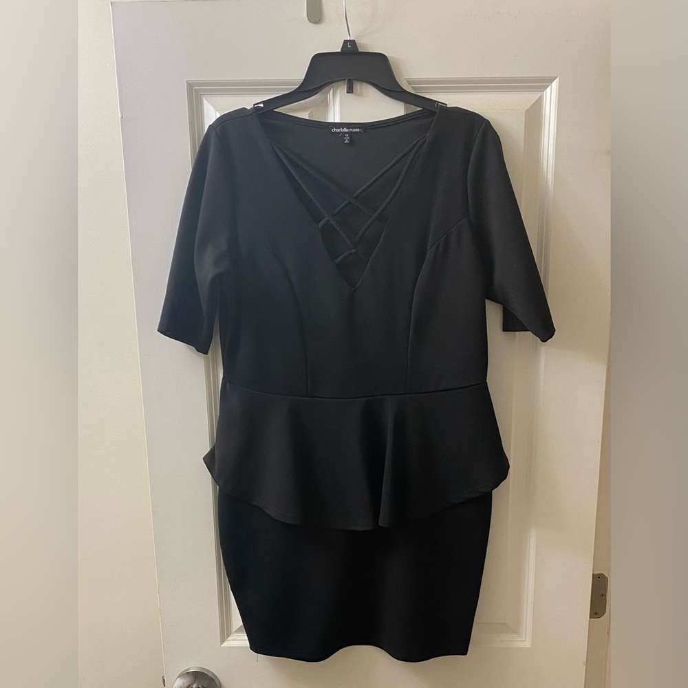 Charlotte Russe Peplum Dress